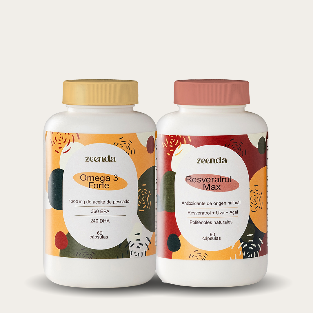 Kit Bienestar Integral: Omega 3 Forte y Resveratrol Max