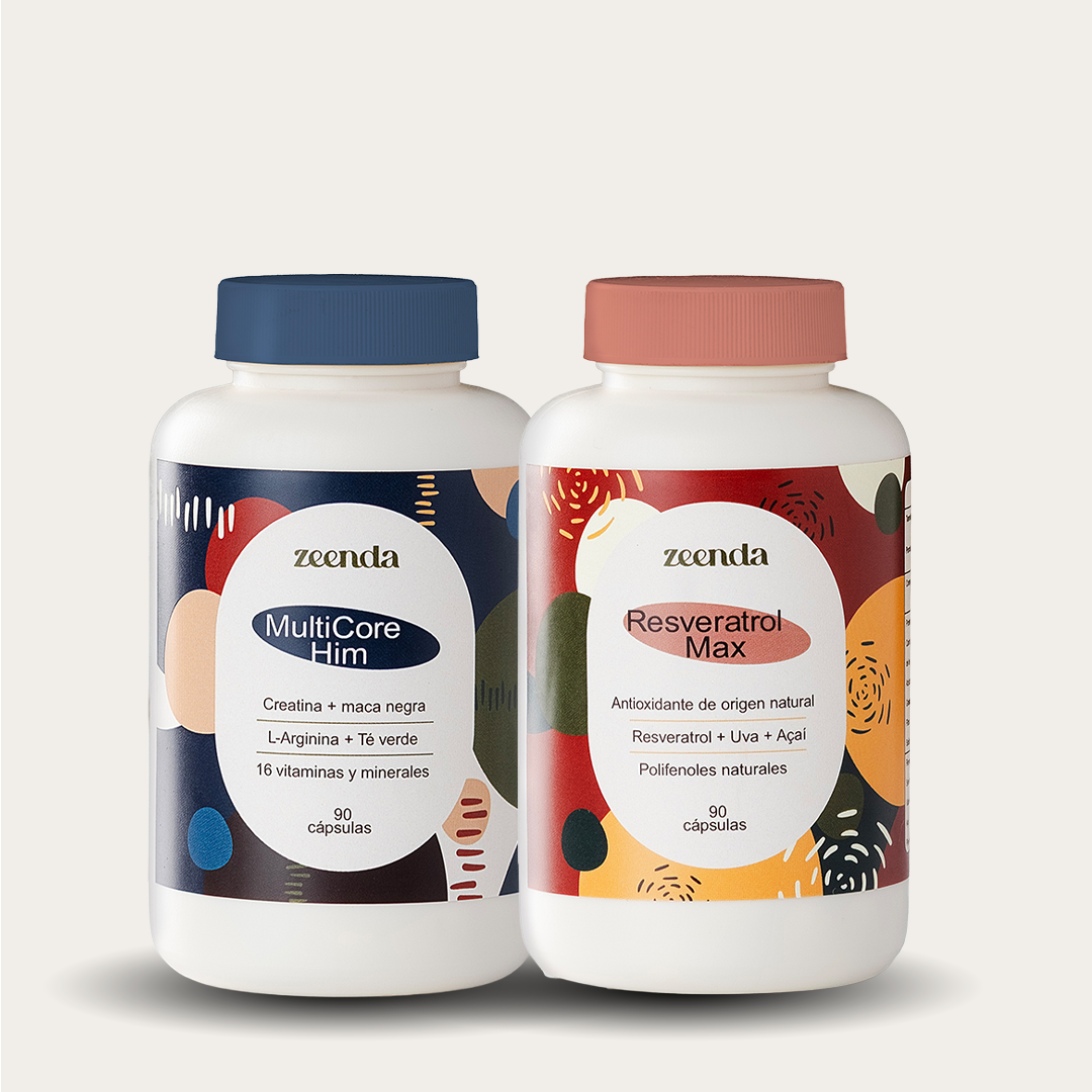Kit Vital Core: MultiCore Him y Resveratrol Max.